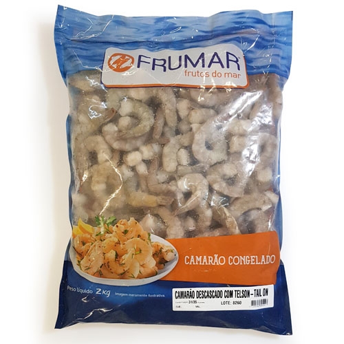 Frumar - CAMARÃO VANNAMEI DESCASCADO COM COLA